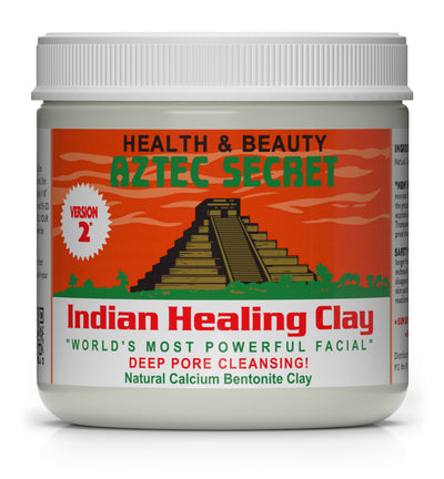 Aztec Secret - Indian Healing Clay 1lb Jar - V2