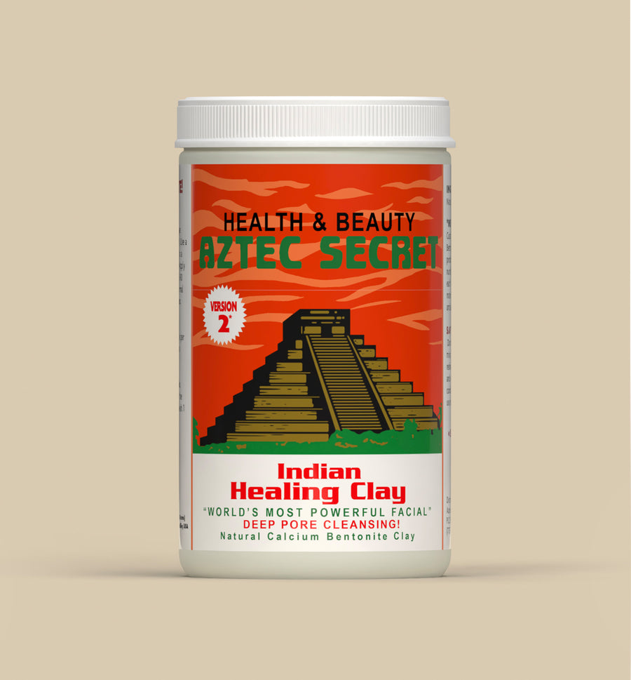 Aztec Secret - Indian Healing Clay 2lb Jar - V2
